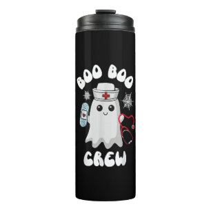 Bouteilles Isothermes Équipage Boo Boo Infirmière Mignonne Fantôme Drôle