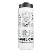 Bouteilles Isothermes Équipage de voyage (Devant)