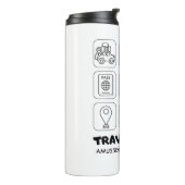 Bouteilles Isothermes Équipage de voyage (Tourné sur la gauche)