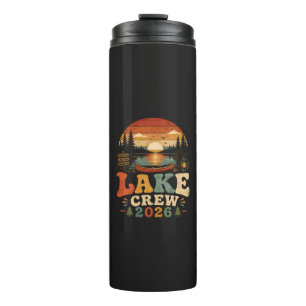 Bouteilles Isothermes Équipage du lac 2026 Vacances de lac en famille Co