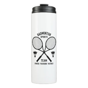 Bouteilles Isothermes Équipe de badminton