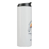 Bouteilles Isothermes Équipe de camping familial correspondant aux vacan (Tourné sur la gauche)