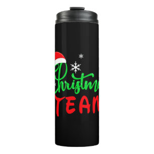 Bouteilles Isothermes Équipe de Noël Funny Famille jumelage cadeau