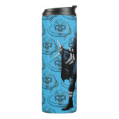 Bouteilles Isothermes Équipe de suicide | Boomerang Comic Book Art (Tourné sur la gauche)