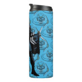 Bouteilles Isothermes Équipe de suicide | Boomerang Comic Book Art (Tourné sur la droite)