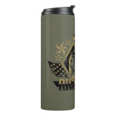 Bouteilles Isothermes Équipe de suicide | Insigne Drapeau Rick (Tourné sur la gauche)