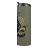 Bouteilles Isothermes Équipe de suicide | Insigne Drapeau Rick (Tourné sur la droite)