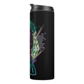 Bouteilles Isothermes Équipe de suicide | Joker Retro Rock Graphic (Tourné sur la droite)