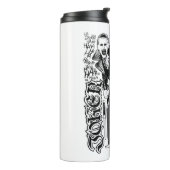 Bouteilles Isothermes Équipe de suicide | Joker Typography Photo (Tourné sur la gauche)