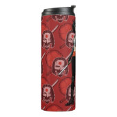 Bouteilles Isothermes Équipe de suicide | Katana Comic Book Art (Tourné sur la gauche)