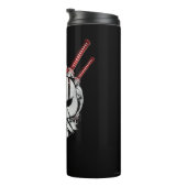 Bouteilles Isothermes Équipe de suicide | Katana Masque & Epées Tatouage (Tourné sur la droite)