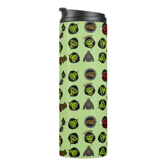 Bouteilles Isothermes Équipe de suicide | Killer Croc Emoji Motif (Tourné sur la droite)