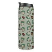 Bouteilles Isothermes Équipe de suicide | Motif Emoji Drapeau Rick (Tourné sur la droite)