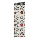 Bouteilles Isothermes Équipe de suicide | Slipknot Emoji Motif (Tourné sur la gauche)