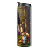 Bouteilles Isothermes Équipe d'écureuils (Tourné sur la droite)