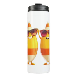 Bouteilles Isothermes Équipe d'Halloween Candy Corn