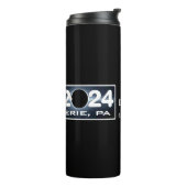 Bouteilles Isothermes Erie Pennsylvania Eclipse Avril 2024 Total Solaire (Tourné sur la gauche)