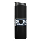 Bouteilles Isothermes Erie Pennsylvania Eclipse Avril 2024 Total Solaire (Tourné sur la droite)