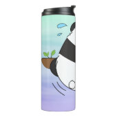 Bouteilles Isothermes Escalade Panda double face arrière (Tourné sur la gauche)