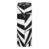 Bouteilles Isothermes Escalier spiral noir et blanc Abstrait Art T (Dos)
