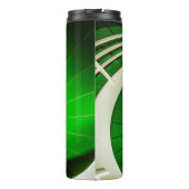 Bouteilles Isothermes Escalier vert circulaire (Dos)