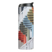 Bouteilles Isothermes Escaliers en spirale multicolores (Tourné sur la gauche)