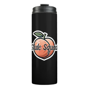 Bouteilles Isothermes Escouade Fessiers Entraînement Fitness Peach