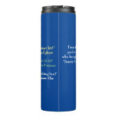 Bouteilles Isothermes Espace Austral - Paruline thermique (Dos)