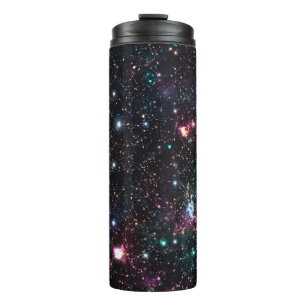 Bouteilles Isothermes Espace Galaxy de nuit ImprimerMotif sans couture e
