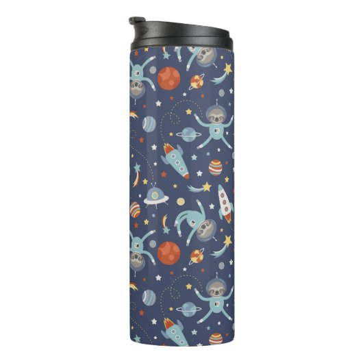 Bouteilles Isothermes Espaces fentes Motif mignon - Ajouter un nom (Tourné sur la droite)