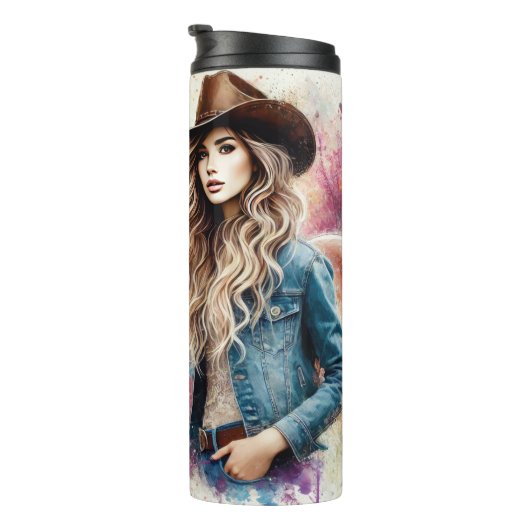 Bouteilles Isothermes Esprit occidental éclairé (Tourné sur la droite)