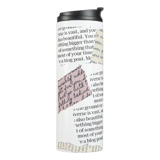 Bouteilles Isothermes Esthétique Magazine - Style Rétro Editorial (Tourné sur la gauche)