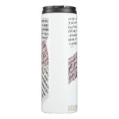 Bouteilles Isothermes Esthétique Magazine - Style Rétro Editorial (Dos)