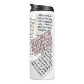 Bouteilles Isothermes Esthétique Magazine - Style Rétro Editorial (Tourné sur la droite)