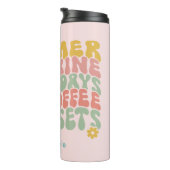 Bouteilles Isothermes Été Dit Plage Rétro Couchers de soleil de café gla (Tourné sur la droite)