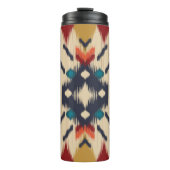 Bouteilles Isothermes Ethnic Abstrait : Tribal Geometry Print. (Devant)