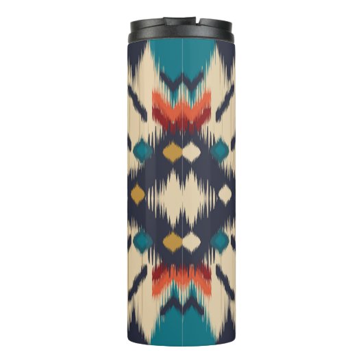 Bouteilles Isothermes Ethnic Abstrait : Tribal Geometry Print. (Dos)