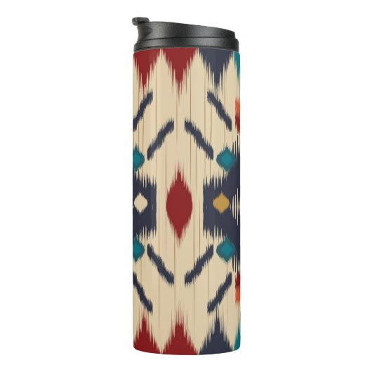 Bouteilles Isothermes Ethnic Abstrait : Tribal Geometry Print. (Tourné sur la droite)