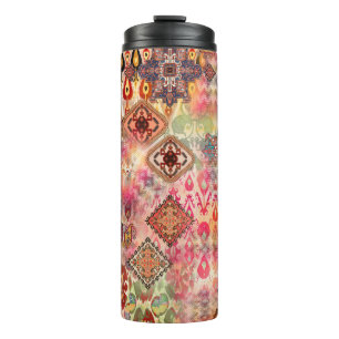 Bouteilles Isothermes Ethnic Digital Abstrait Motif sans fil