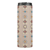 Bouteilles Isothermes Ethnique : un motif tribal transparent (Dos)