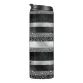 Bouteilles Isothermes Étincelle en argent et noir (Tourné sur la droite)