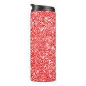 Bouteilles Isothermes Étincelles rouges abstraites de parties (Tourné sur la droite)