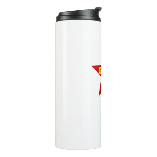 Bouteilles Isothermes Étoile cyclable de gravier (Tourné sur la gauche)