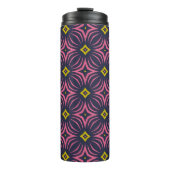 Bouteilles Isothermes Étoile Infinity - Navy et Rose (Devant)