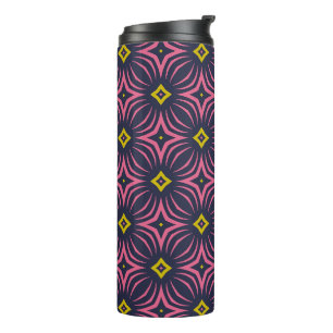 Bouteilles Isothermes Étoile Infinity - Navy et Rose