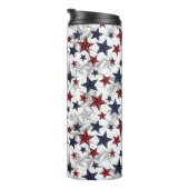 Bouteilles Isothermes Étoile rouge blanche et bleue (Tourné sur la droite)