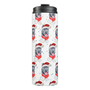 Bouteilles Isothermes Étoiles de Noël de la race canine Cane Corso