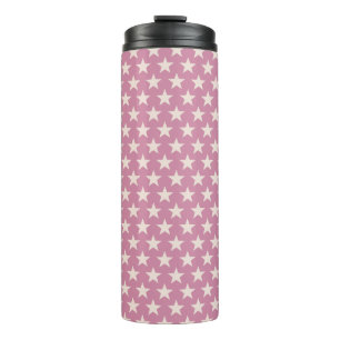 Bouteilles Isothermes Étoiles motif blanc transparent + votre arrière -
