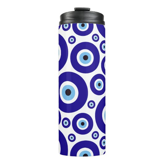 Bouteilles Isothermes Evil Eye Pattern, Greek Eye, Turkish Eye, Nazar (Devant)