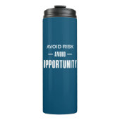 Bouteilles Isothermes Éviter les risques Éviter les opportunités (Devant)